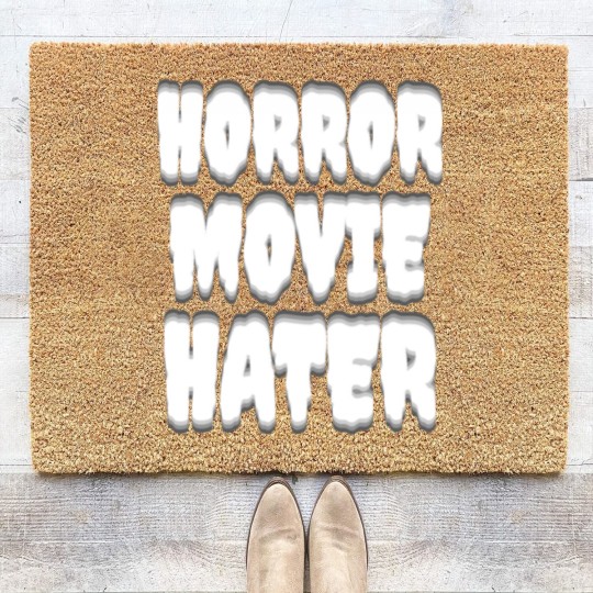 Discover Horror Movie Hater Coir Doormats