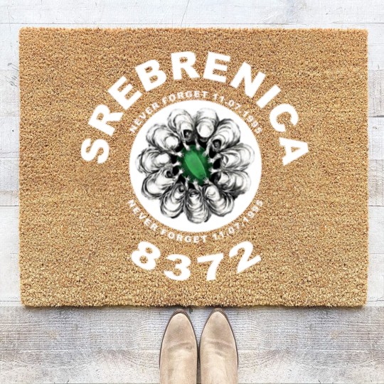 Discover Remembering Srebrenica 8372 Coir Doormats