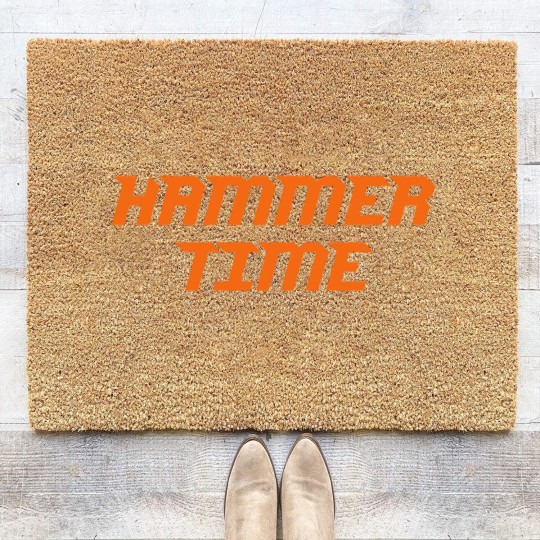 Discover Hammer Time orange - Hammer Time - Coir Doormats