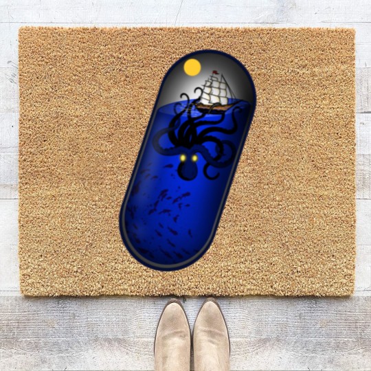 Discover Kraken in Capsule Coir Doormats