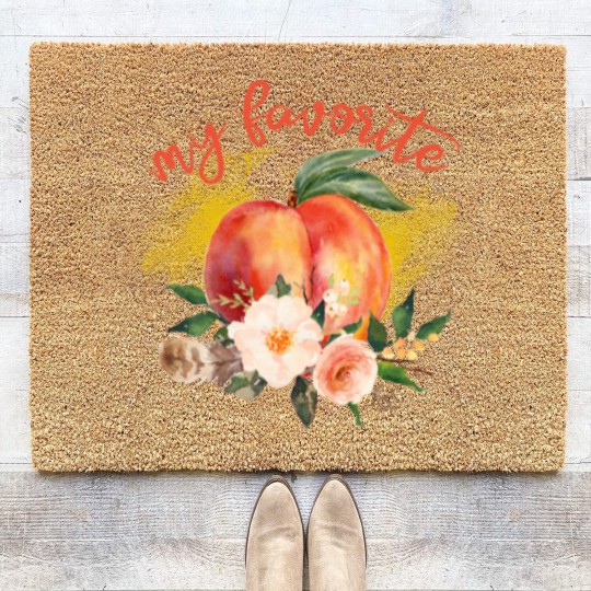 Discover My Favorite Peach Coir Doormats
