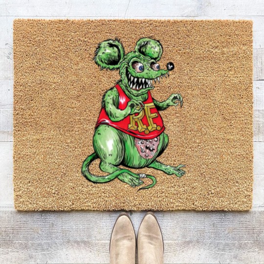 Discover Rat Fink - Rat Fink - Coir Doormats
