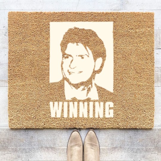 Discover CHARLIE SHEEN WINNING  Coir Doormats
