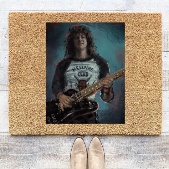 Discover eddie forever love munson Classic Coir Doormats