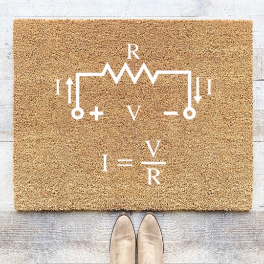 Discover Ohm's Law Graphic - Ohms Law - Coir Doormats