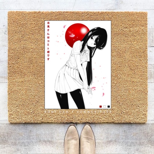 Discover Komi Can't Communciate - Coir Doormats - Anime Coir Doormats - Komi Cant Communicate - Coir Doormats - Anime Coir Doormats