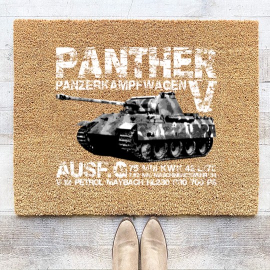 Discover Panther Tank Coir Doormats