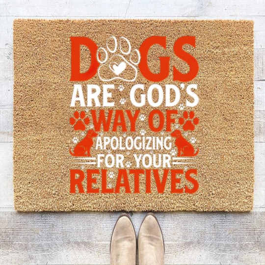 Discover Dogs are Gods way of apologing for your Coir Doormats