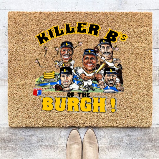 Discover New Barry BONDS Vintage 1988 KILLER Coir Doormats