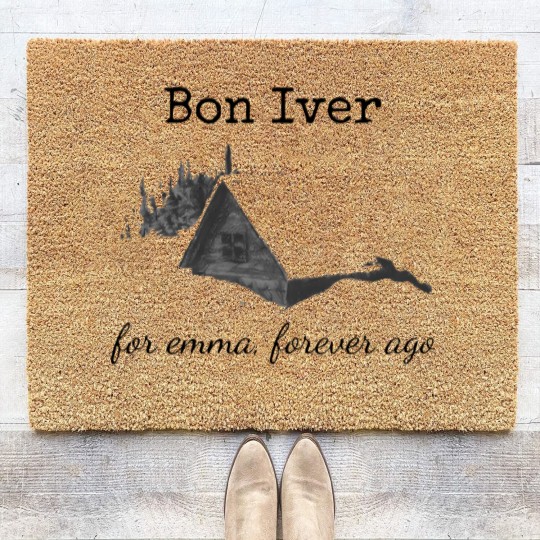 Discover Bon Iver For Emma Coir Doormats