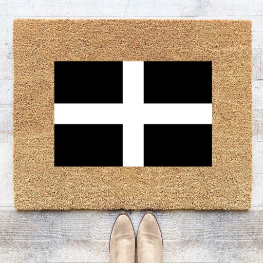 Discover Flag of Cornwall (United Kingdom) - Flag - Coir Doormats