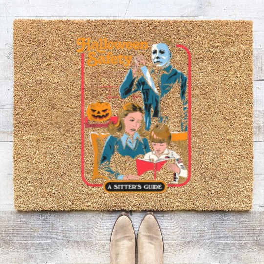 Discover Halloween Safety Coir Doormats