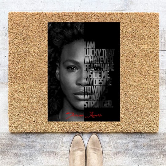 Discover Serena Williams Coir Doormats, Serena Williams Goat Coir Doormats