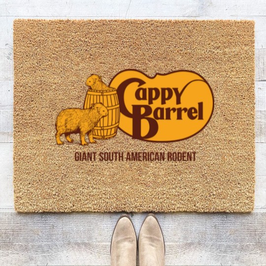 Discover Cappy Barrel Coir Doormats