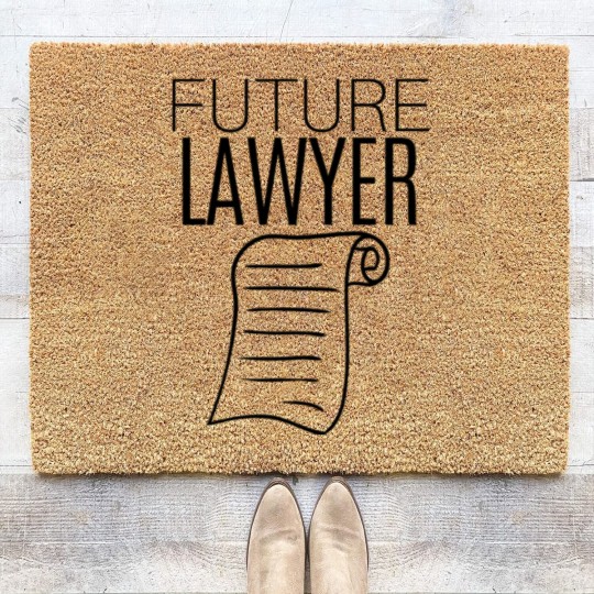 Discover Future Lawyer - scroll - Future Lawyer - Coir Doormats