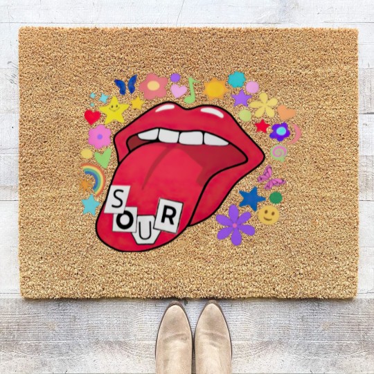 Discover Olivia Rodrigo Sour Tour 2022 Coir Doormats