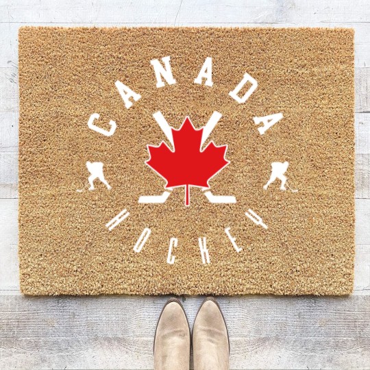 Discover Canada National Team - Canada Hockey - Coir Doormats
