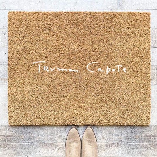 Discover Truman Capote Signature Coir Doormats