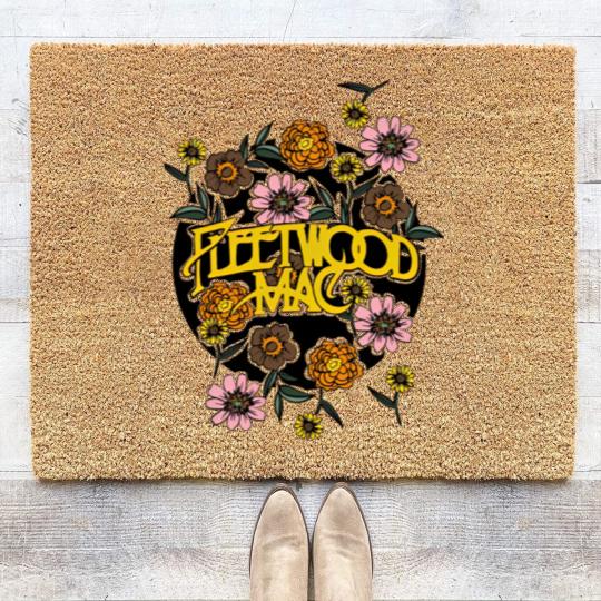 Discover Fleetwood Mac Coir Doormats, Band Shit