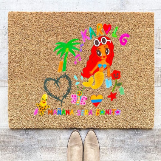 Discover Karol G Manana Sera Bonito Coir Doormats