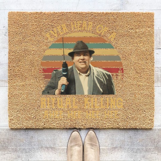 Discover Ever Heard Of A Ritual Killing Ahee Funny Buck Vintage Coir Doormats, Uncle Buck Coir Doormats