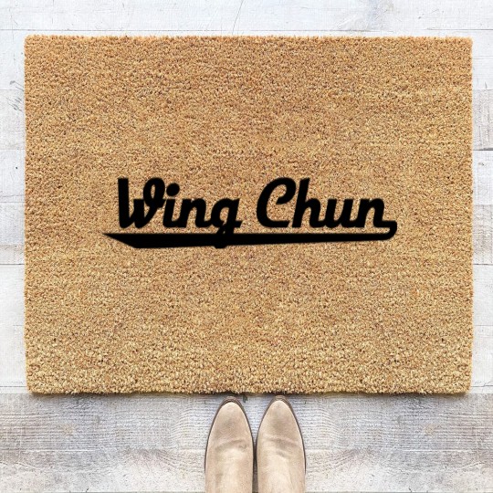 Discover Wing Chun Coir Doormats