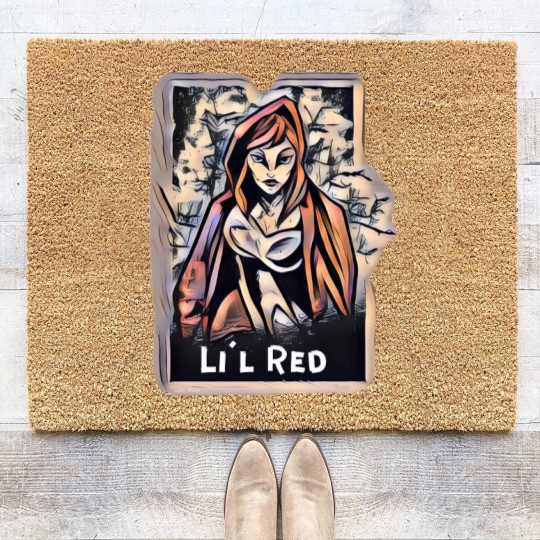 Discover Li'l Red - Little Red Riding Hood - Coir Doormats