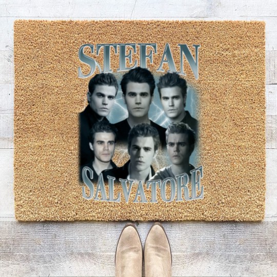 Discover Stefan Salvatore Vintage 90s Bootleg Classic Graphic Coir Doormats | Stefan Retro Bootleg Rap Coir Doormats