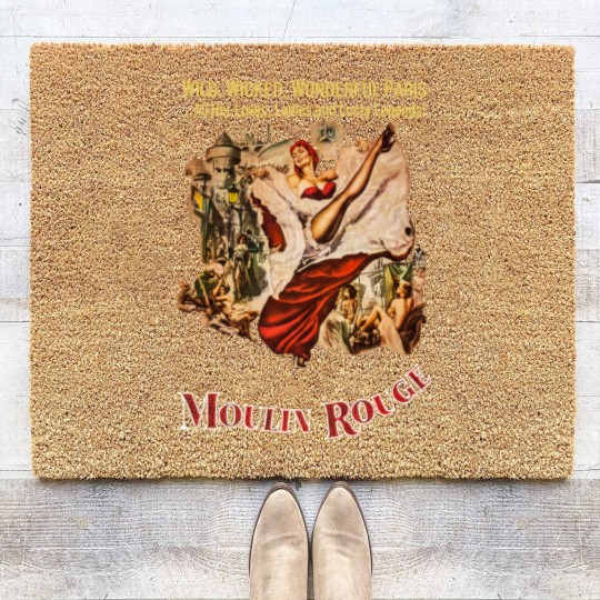 Discover Moulin Rouge V3 Poster Men Coir Doormats