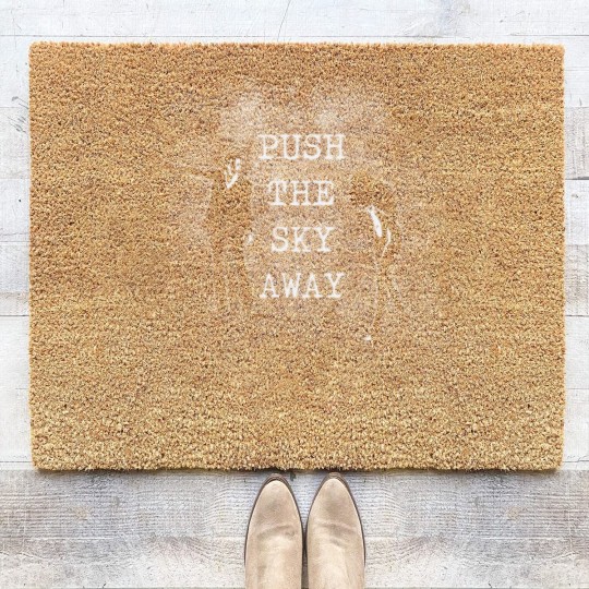 Discover Nick Cave Push The Sky Away white Coir Doormats