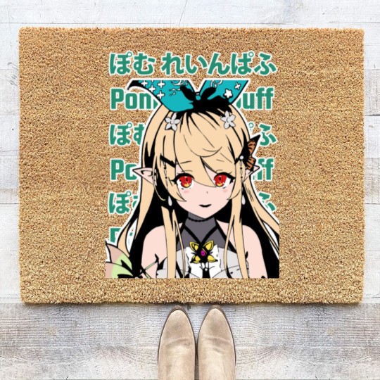 Discover Nijisanji EN Pomu Rainpuff Blush Coir Doormats