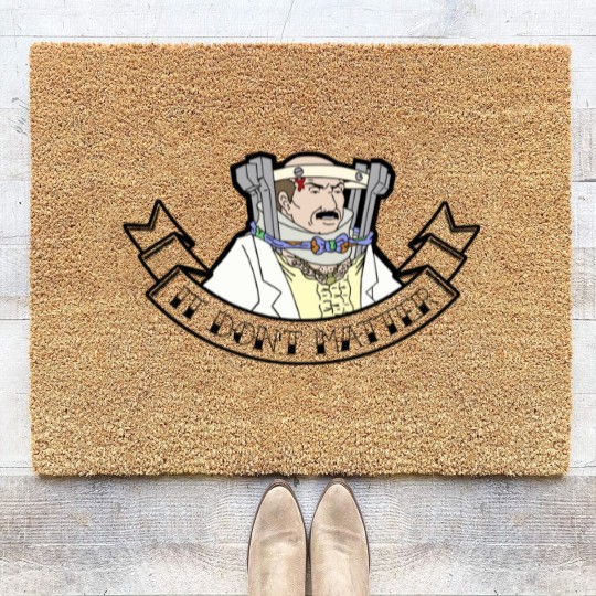 Discover Carl Aqua Teen It Don't Matter Coir Doormats