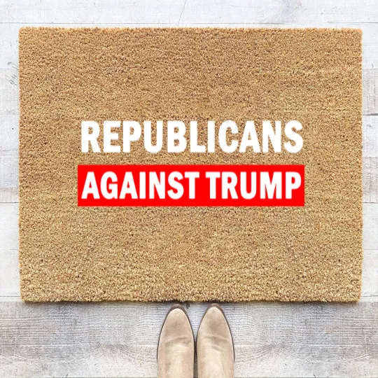 Discover Republicans Against Trump - Republicans Against Trump - Coir Doormats
