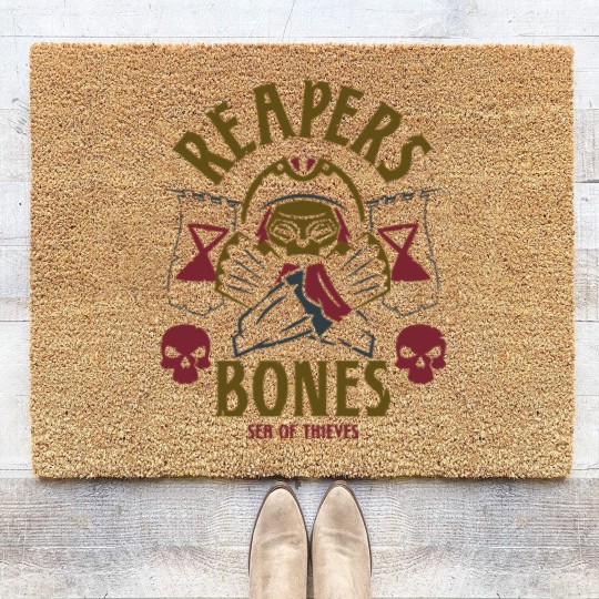Discover Reapers Bones Sea of Thieves Design Coir Doormats