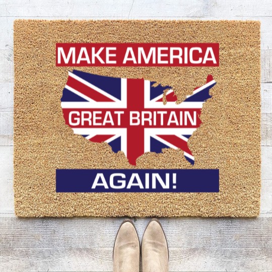 Discover Make America Great Britain Again! Coir Doormats