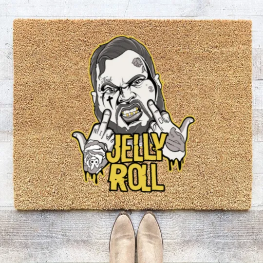 Discover Jelly Roll Coir Doormats, Jelly Roll Concert Coir Doormats