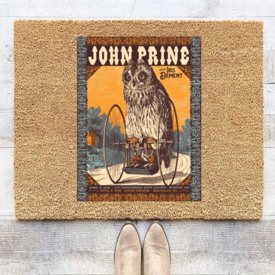 Discover John Prine Coir Doormats