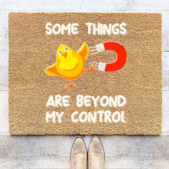 Discover Chick Magnet T- Coir Doormats Some Things Are Beyond My Control - Chick Magnet T- Coir Doormats Coir Doormats