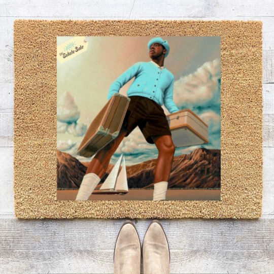 Discover Tyler the Creator Call Me If You Get Lost: The Estate Sale Album Cover Coir Doormats