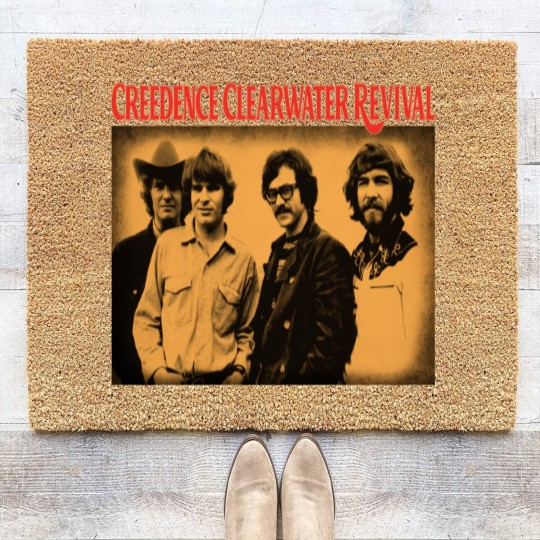 Discover Creedence clearwater revival Vintage Coir Doormats
