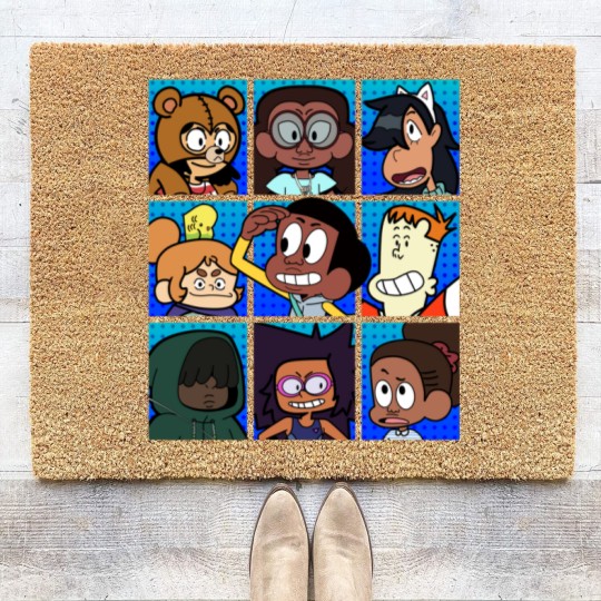 Discover Craig of the Creek Characters Blue Coir Doormats
