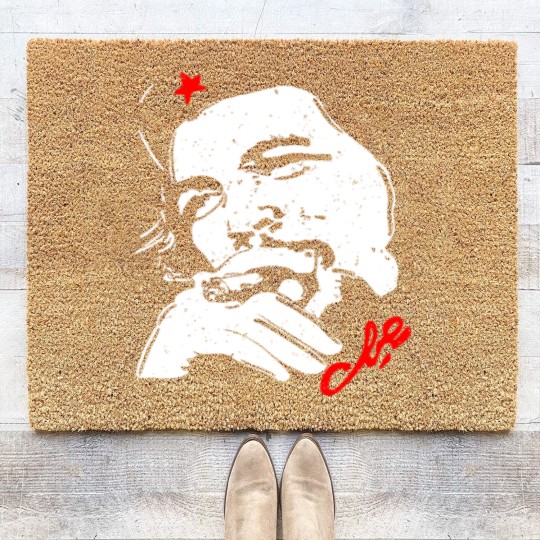 Discover Rebel Cuban Coir Doormats Guerrilla Revolution Vintage Che Guevara Coir Doormats