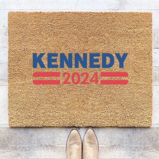 Discover Kennedy 2024 Coir Doormats, RFK JR For President 2024 Merch, RFK 2024 Coir Doormats