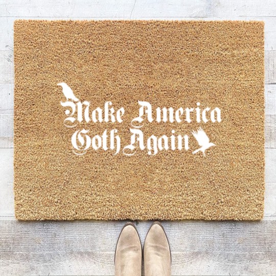 Discover Make America Goth Again Coir Doormats
