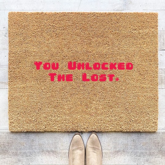 Discover Quote - The Binding Of Isaac Coir Doormats