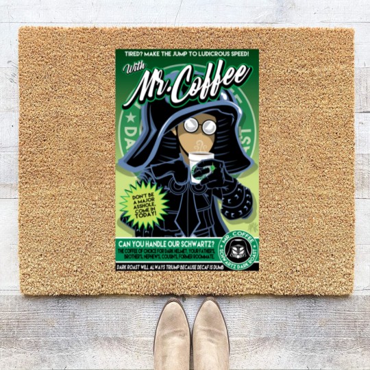 Discover Mr. Coffee - Spaceballs - Coir Doormats