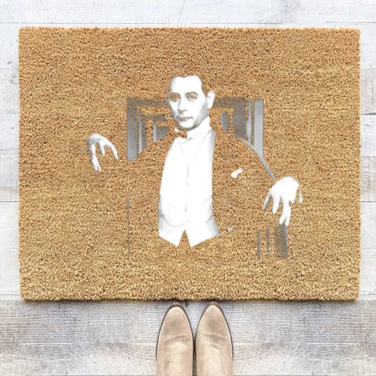 Discover Pee Wee Herman as Bela Lugosi Dracula - Pee Wee Herman - Coir Doormats
