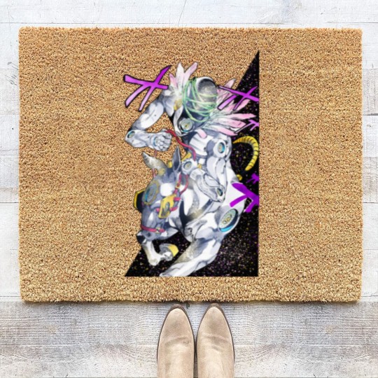 Discover Made in heaven enrico pucci stone ocean part 6 stand Coir Doormats