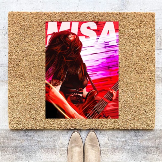 Discover MISA BAND-MAID LIVE BANGER - Bandmaid - Coir Doormats