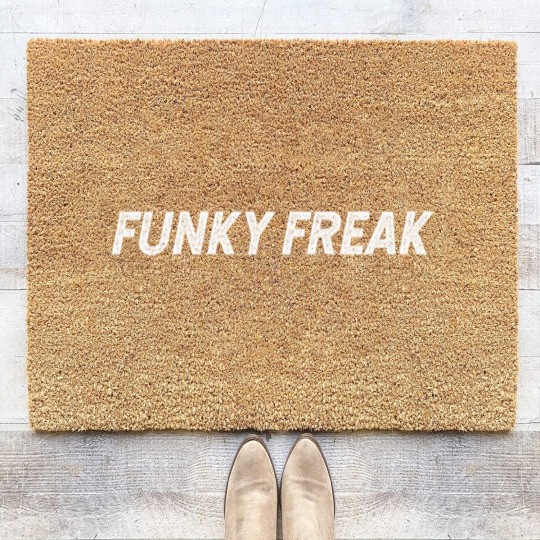 Discover Funky freak Coir Doormats
